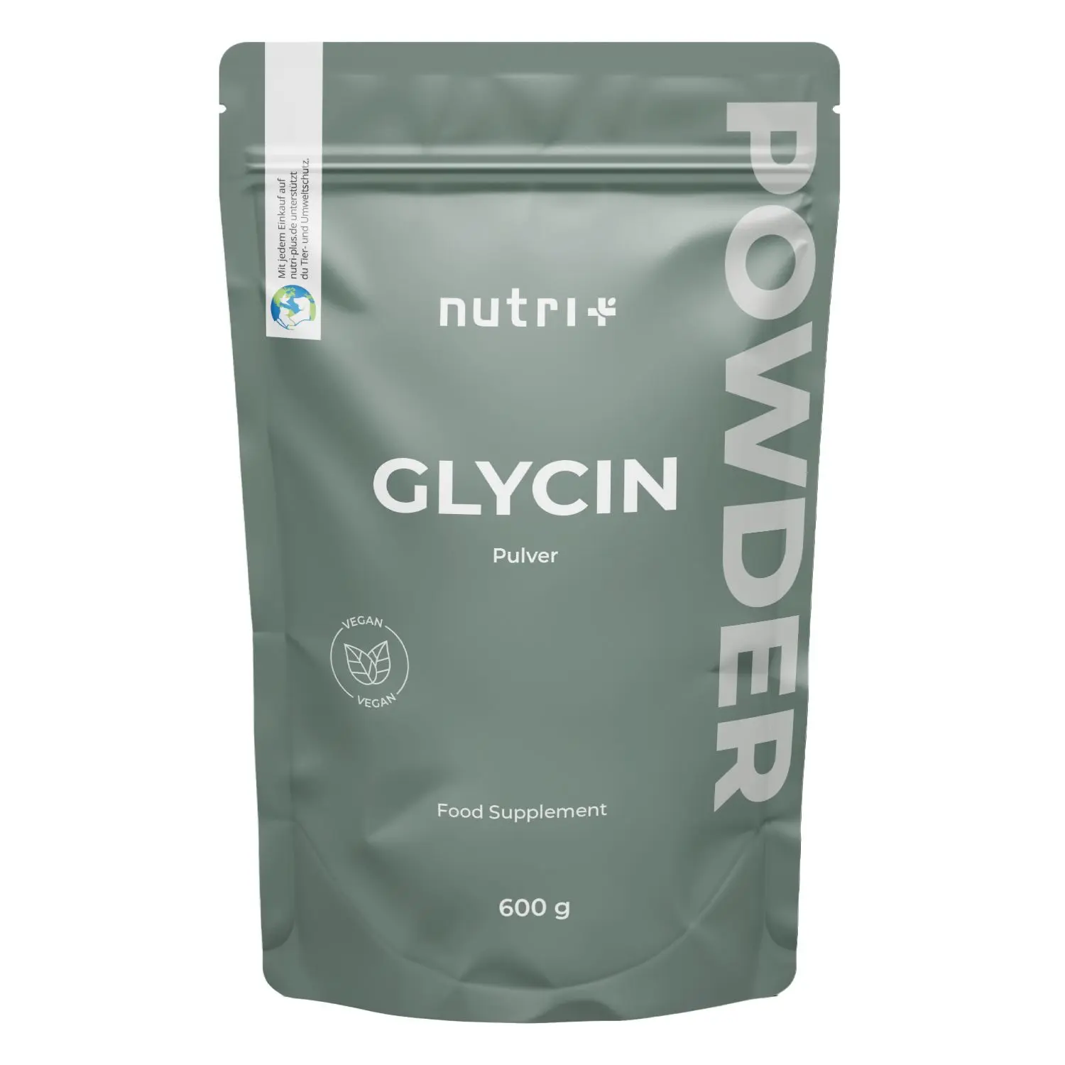 nutri+ Glycin Pulver | 600g