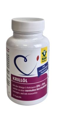 Raab Vitalfood Krillöl Kapseln | 50 Kapseln