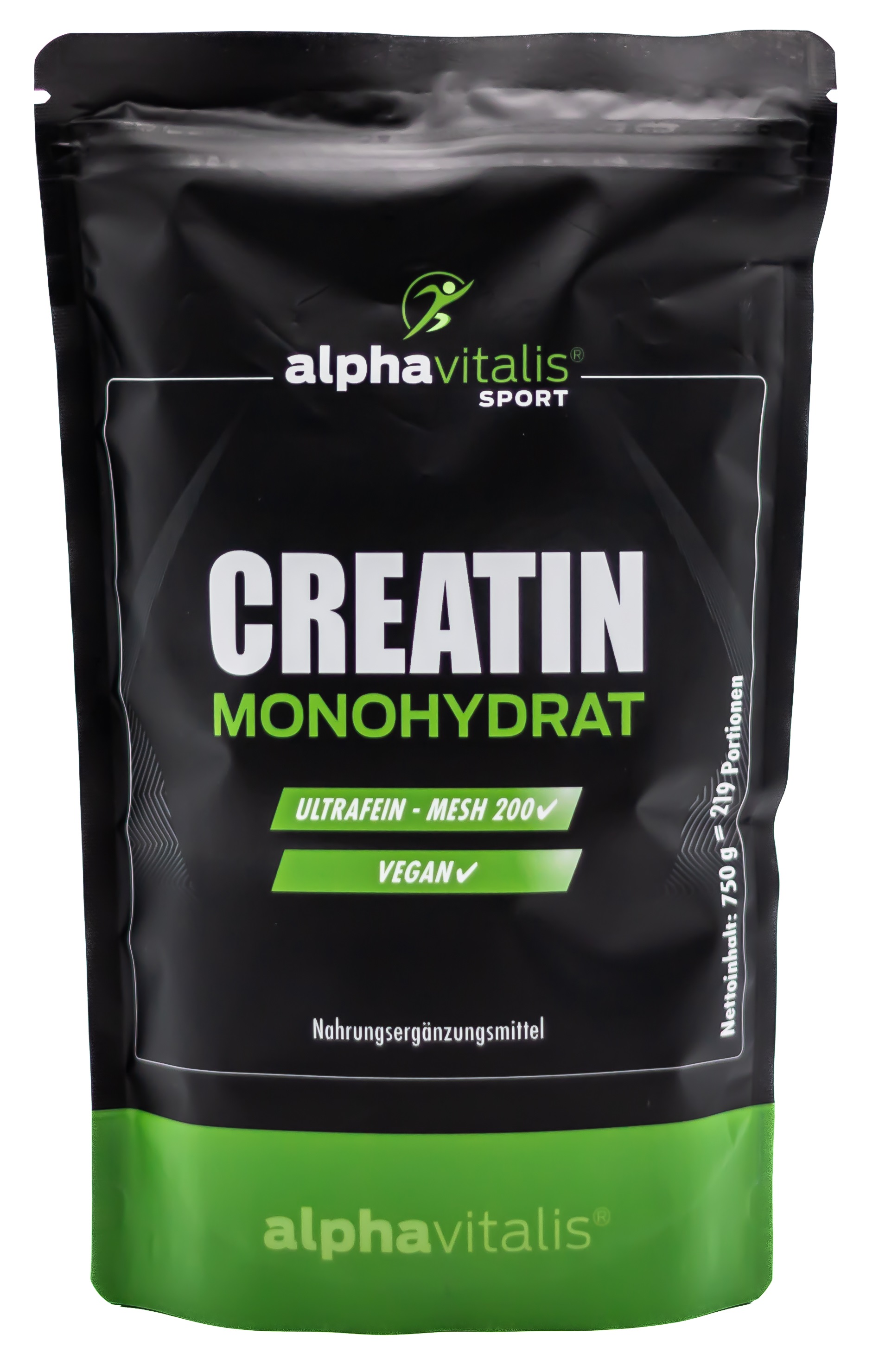 Alphavitalis Creatin Monohydrat | ultrafeine Mesh 200 Qualität