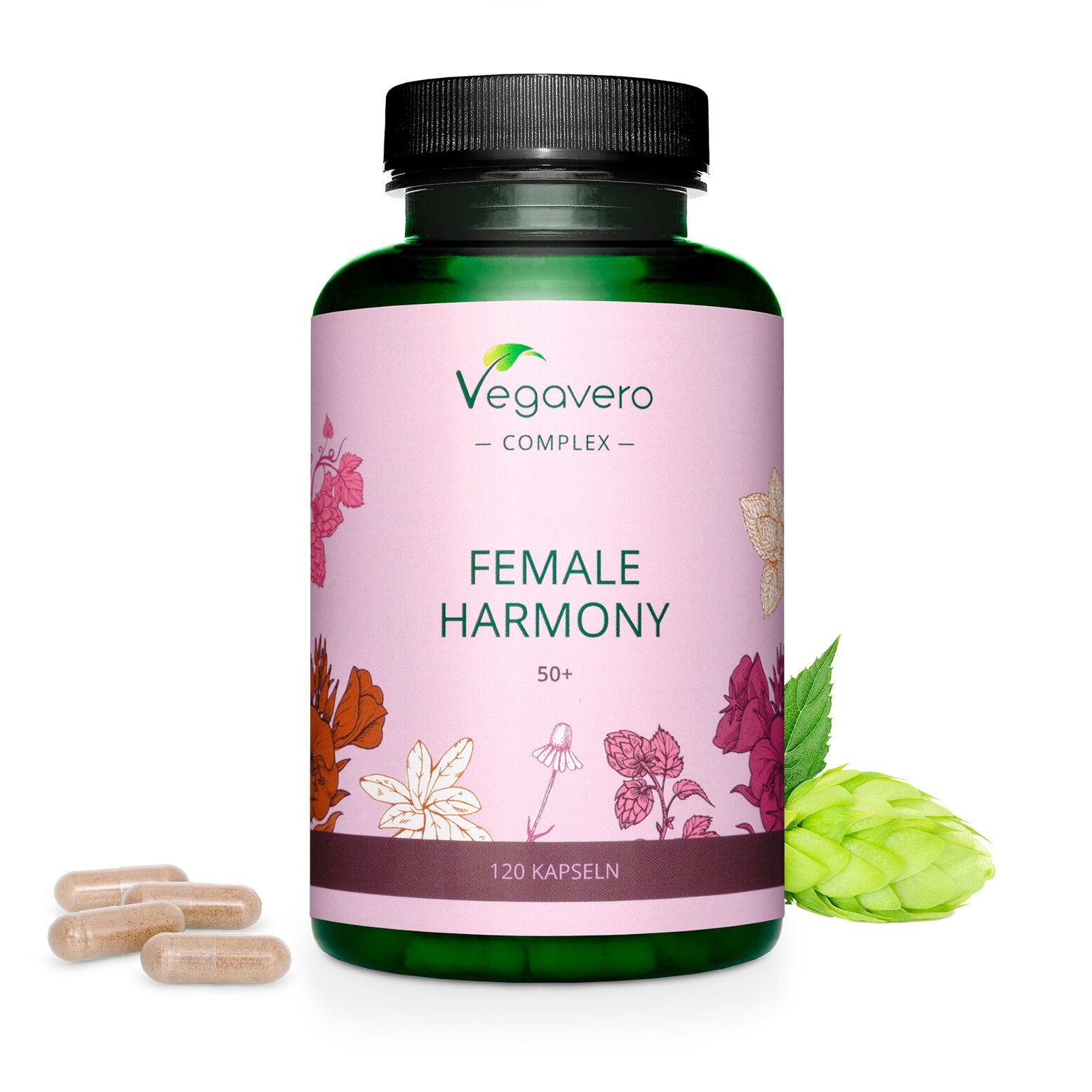 Vegavero Female Harmony 50+ Complex | 120 Kapseln