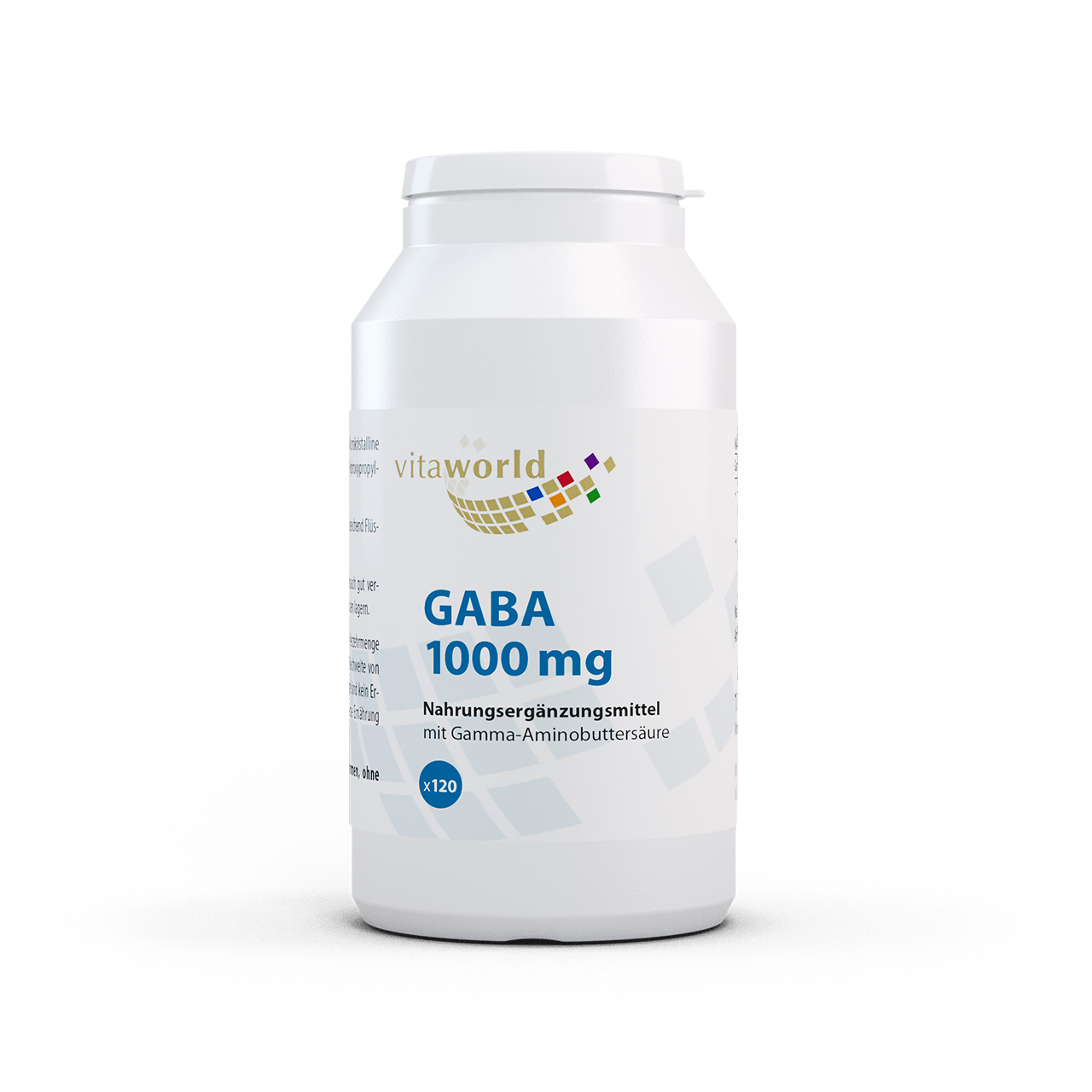 Vitaworld Gaba 500 mg | 120 Tabletten | vegan | gluten- und laktosefrei