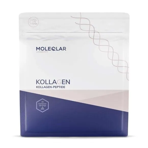 MoleQlar Kollagen (Kollagenpeptide) | 450g - Hochreines Kollagenpulver, unterstützt Haut, Knochen und Gelenke