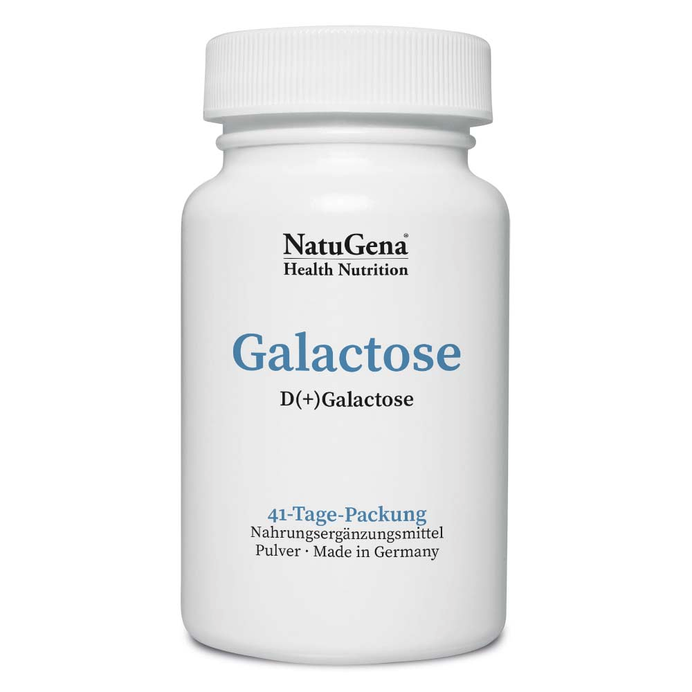 NatuGena Galactose | 250g | Natürlicher Einfachzucker, Langsame Verstoffwechslung, Gute Verträglichkeit