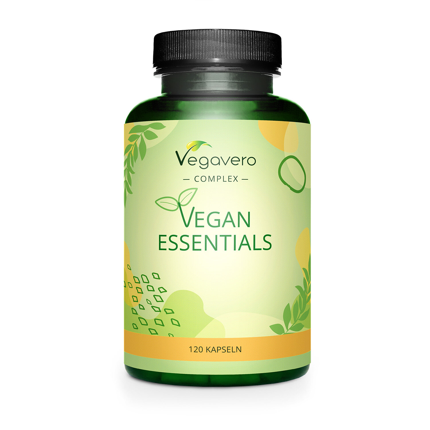 Vegavero Vegan Essentials | 120 Kapseln | Optimale Nährstoffversorgung für Veganer | mit bioaktiven Inhaltsstoffen