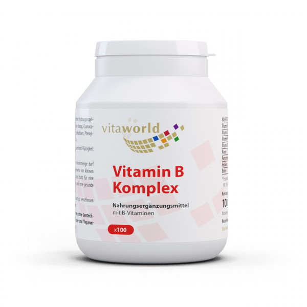 Vitaworld Vitamin B Komplex | 100 Kapseln