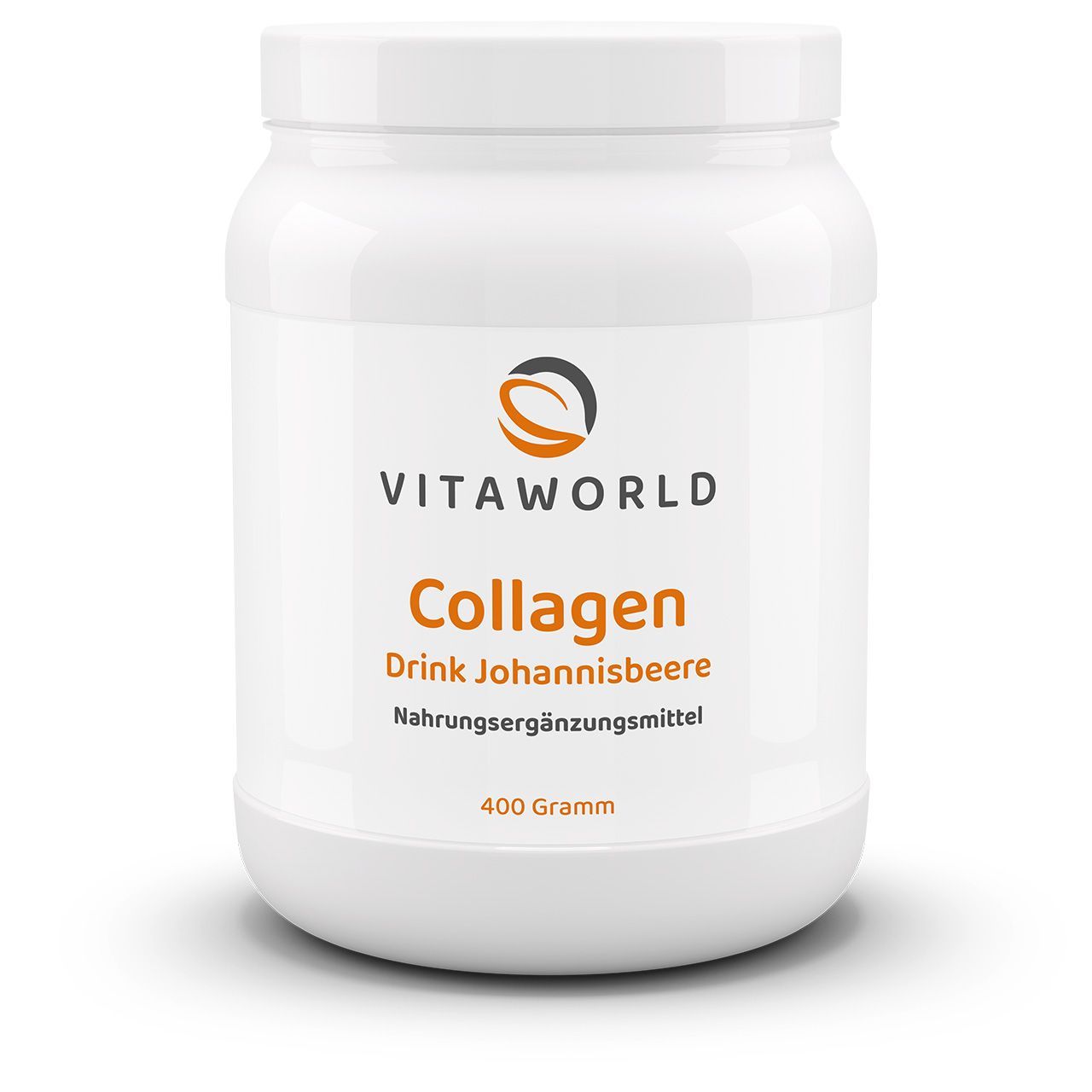 Vitaworld Collagen Drink Johannisbeere | 400g | mit L-Carnosin und Goji-Extrakt