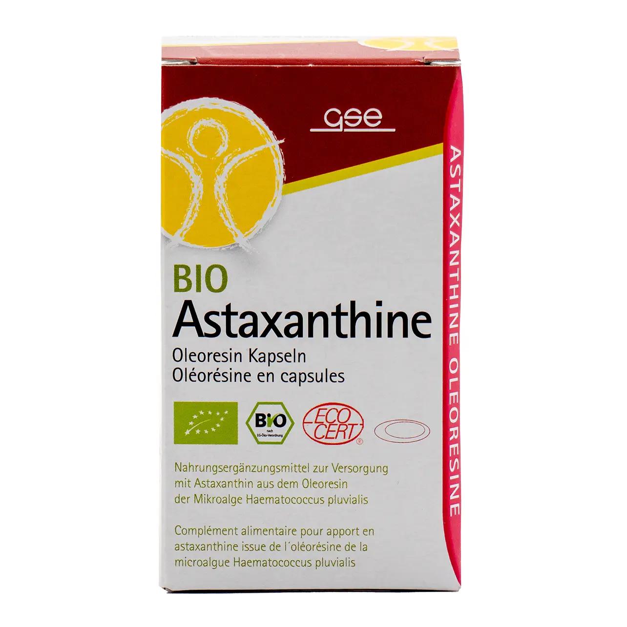 GSE Astaxanthin Oleoresin | 60 Kapseln