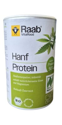 Raab Vitalfood Hanf Protein Pulver | 500g | vegan