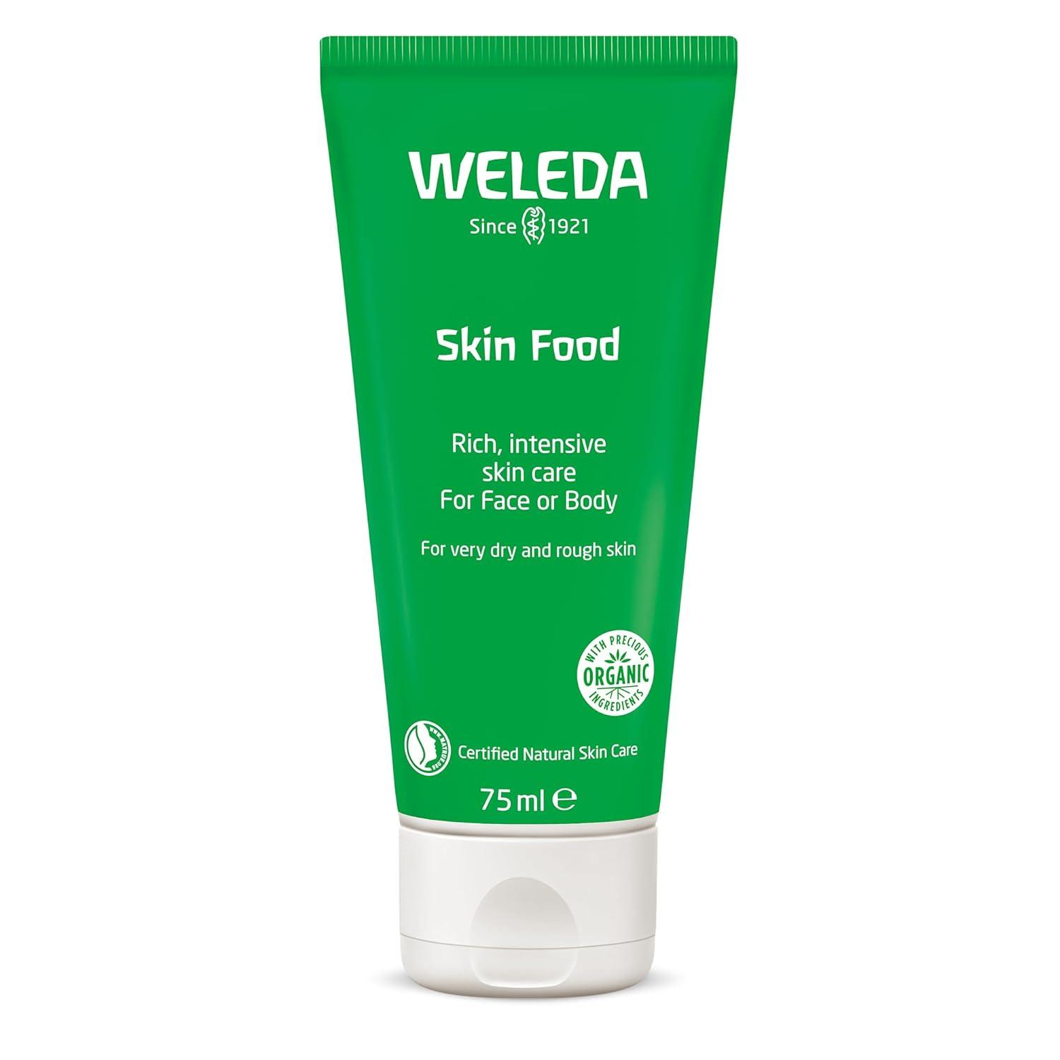 Weleda Skin Food | 75 ml | Gesicht und Körper | Für sehr trockene und raue Haut | Mit Heilpflanzenauszügen