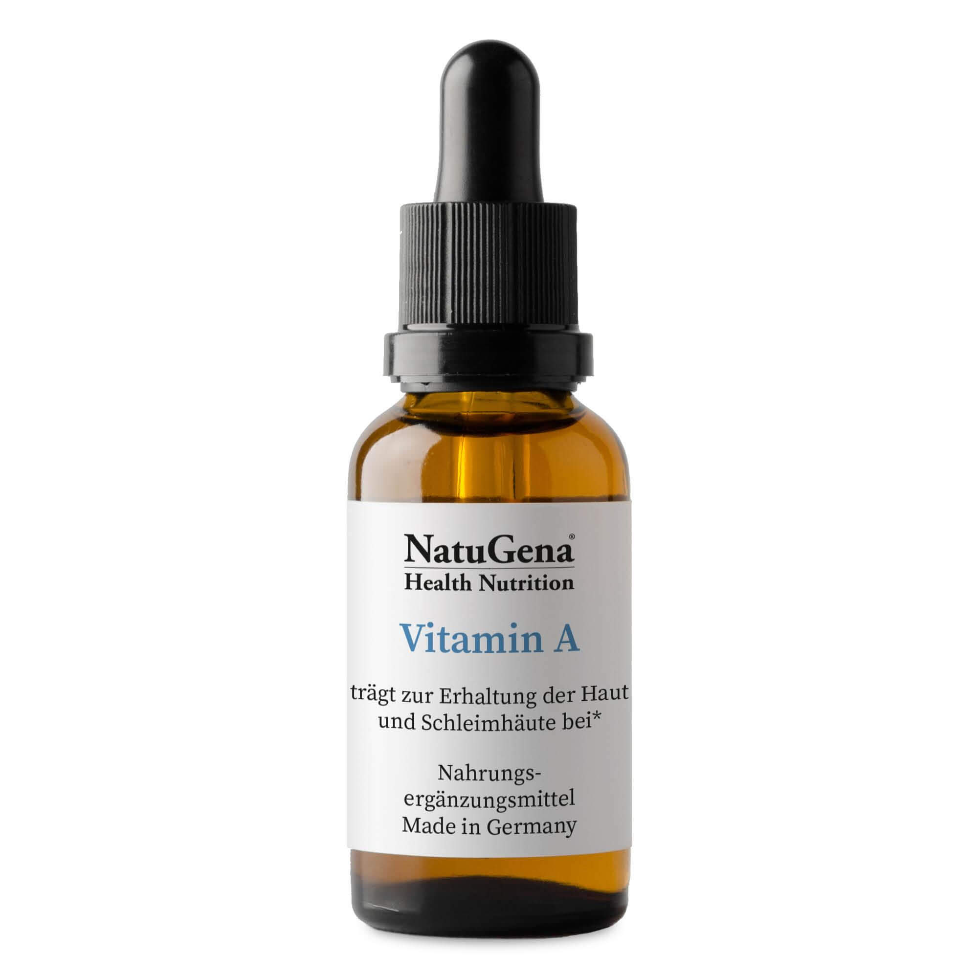 NatuGena Vitamin A | 15 ml | 5-Monats-Packung | Retinol-Palmitat-Öl