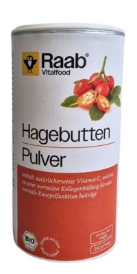 Raab Vitalfood Bio Hagebutten Pulver | 250g | vegan