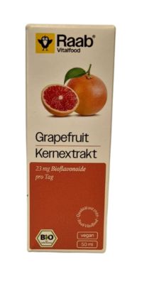 Raab Vitalfood Bio Grapefruitkern-Extrakt | 50ml | vegan