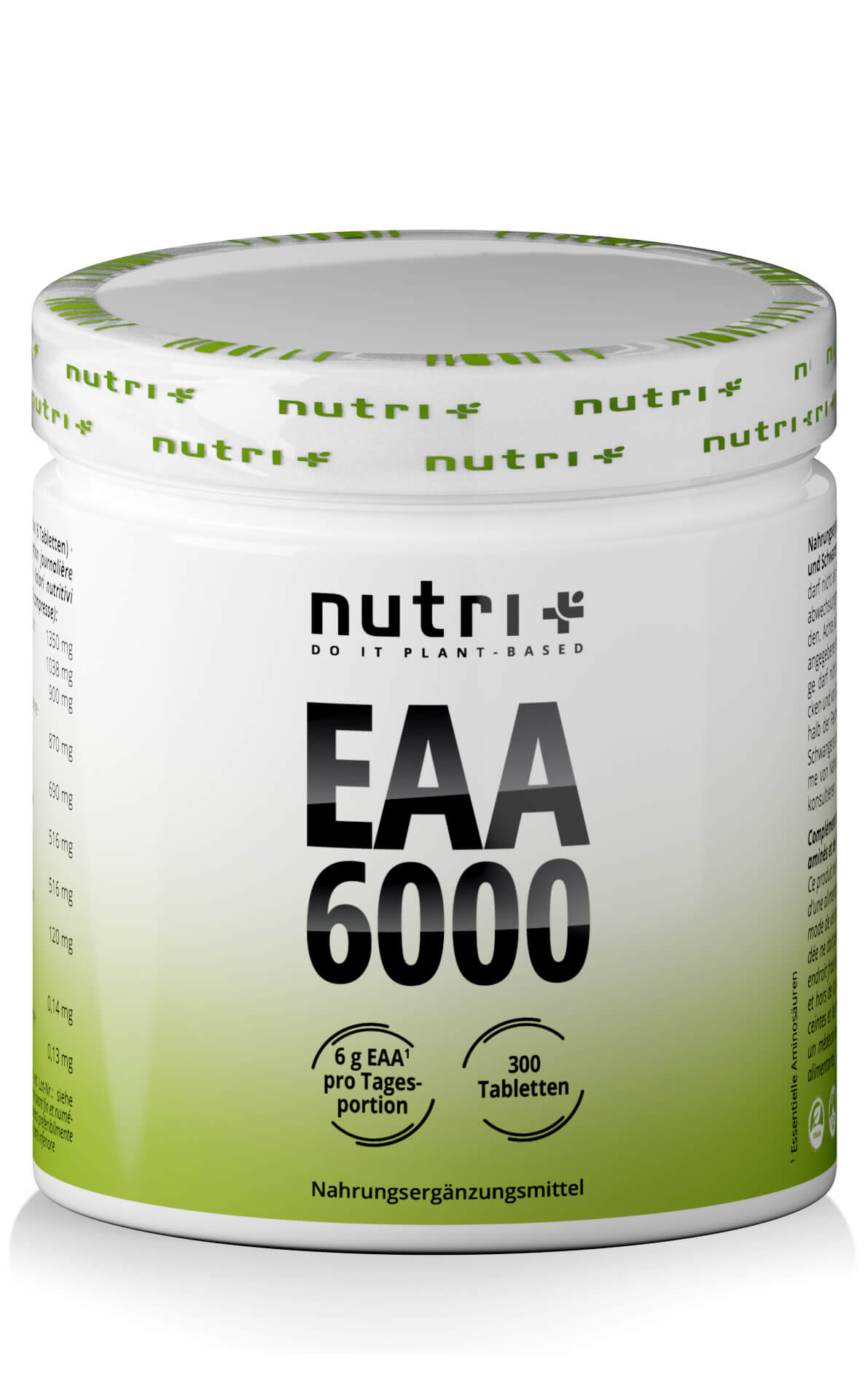 nutri+ EAA 6000 | Essentielle Aminosäuren für Muskelwachstum & Erhalt