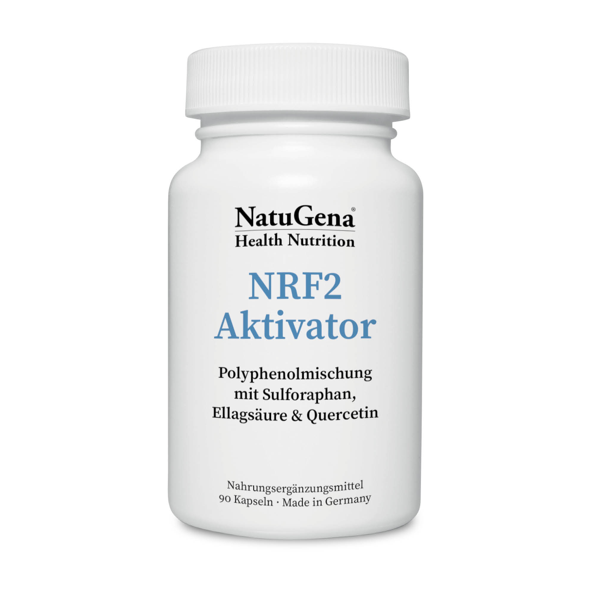 NatuGena NRF2 Aktivator | 90 Kapseln | Fortschrittliche antioxidative Unterstützung & Zellschutz