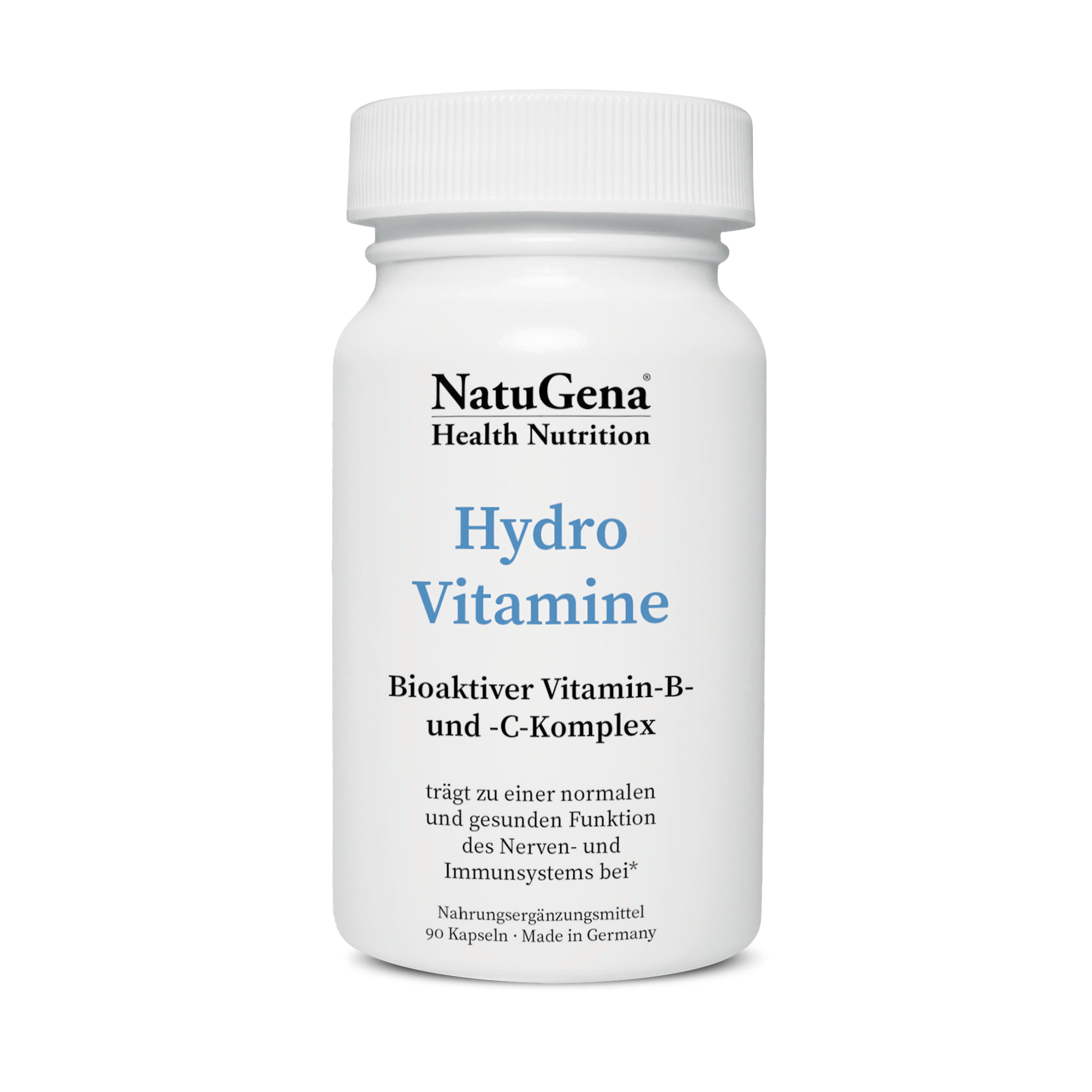 NatuGena HydroVitamine | 90 Kapseln - Unterstützt Immunsystem und Stoffwechsel mit bioaktiven Vitaminen