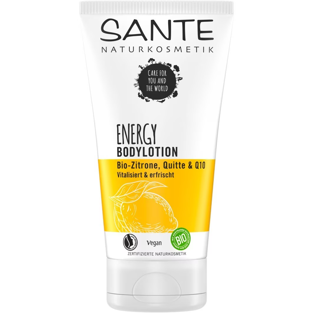 SANTE ENERGY Bodylotion | 150ml | Bio-Zitrone, Quitte & Q10