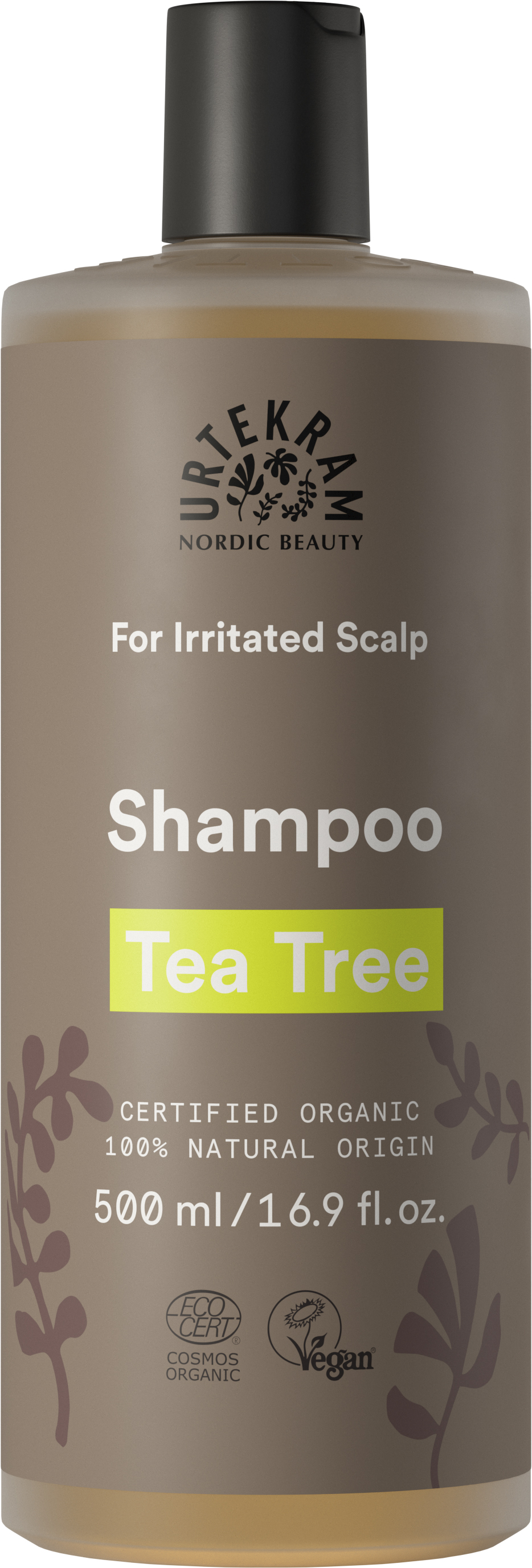Urtekram Tea Tree Shampoo | Teebaum Shampoo | für gereizte Kopfhaut