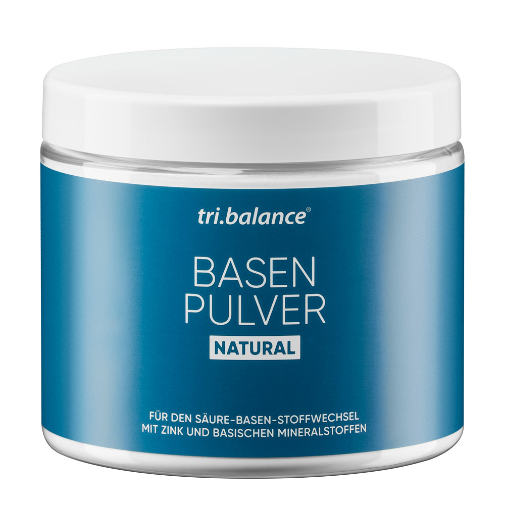 tri.balance Basenpulver Natural | 300g | mit Zink und basischen Mineralstoffen