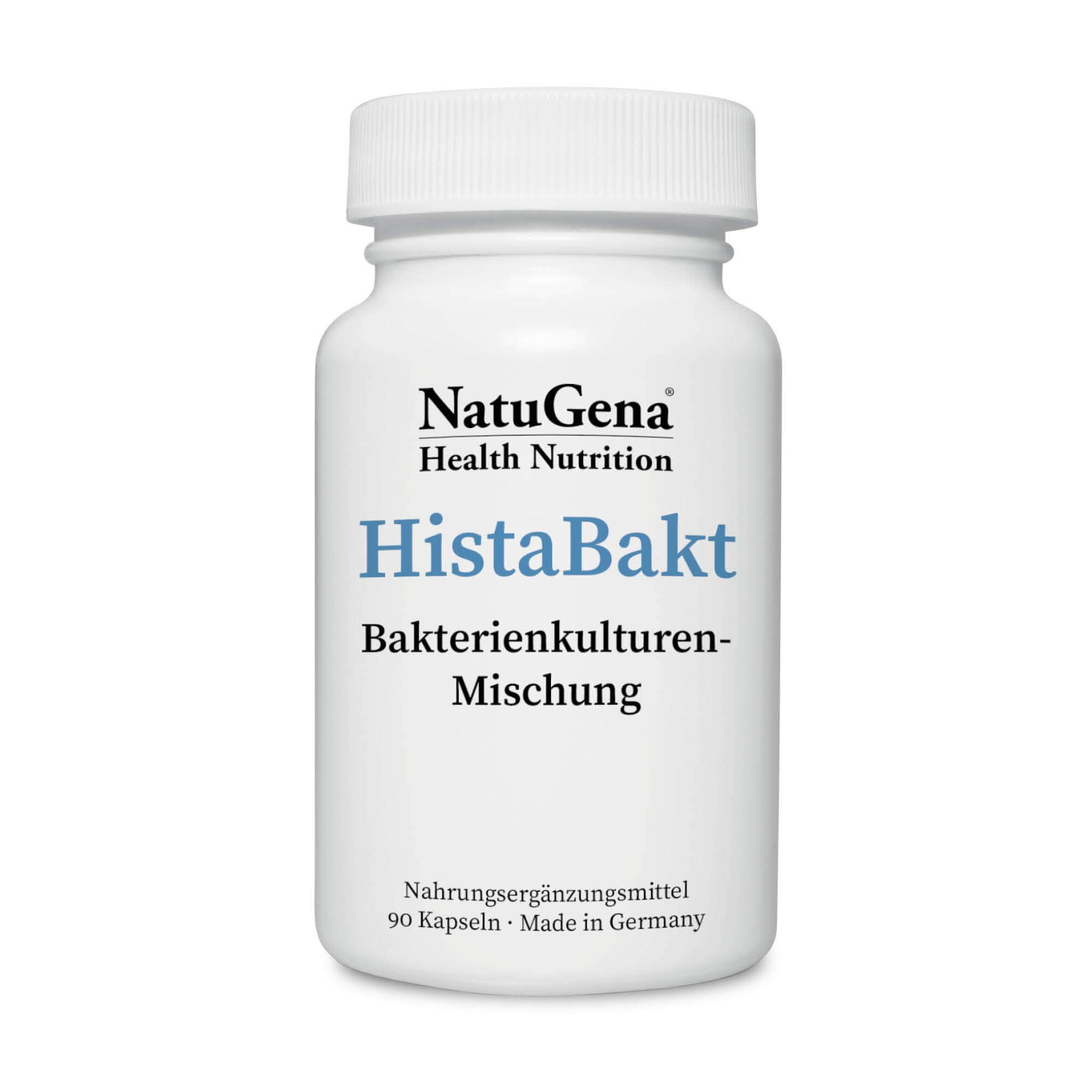 NatuGena HistaBakt | 90 Kapseln | Bakterienkulturen-Mischung